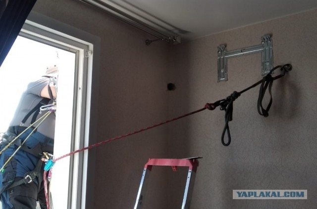 Установка кондиционера на высоте