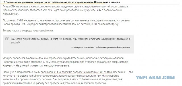 Миронов пожаловался в Минпросвещения на отмену новогодних елок из-за мигрантов