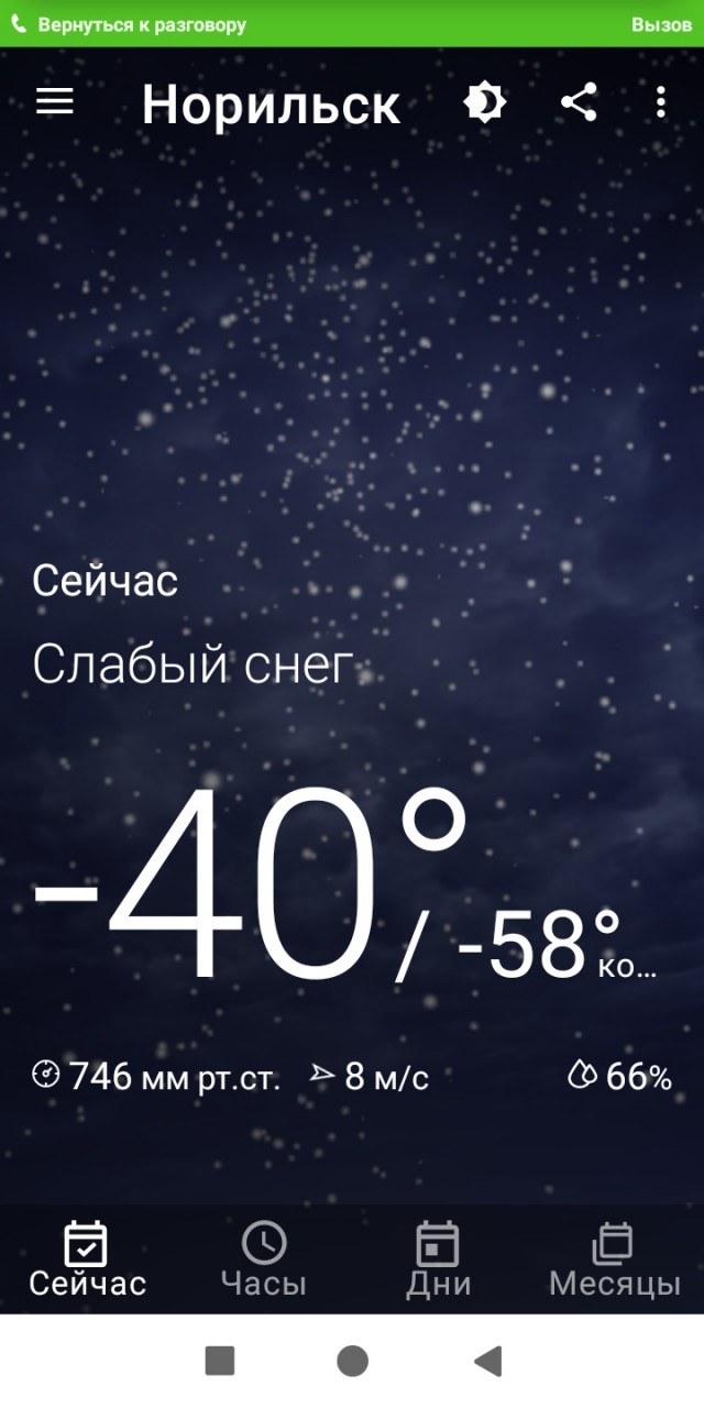 Норильск ветер