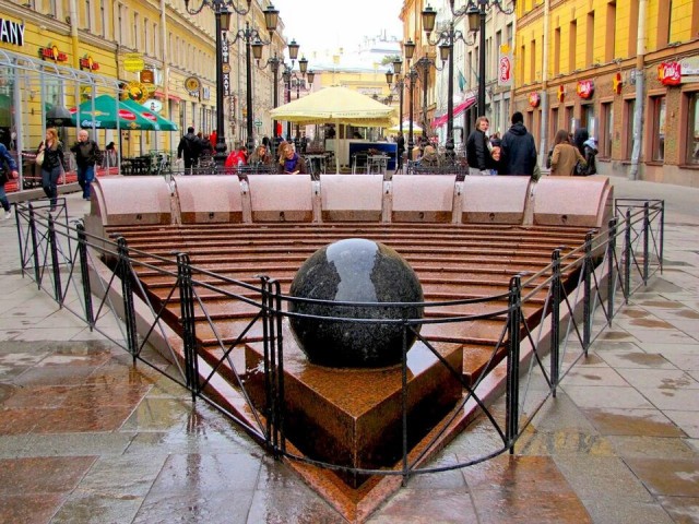 Кинетический фонтан