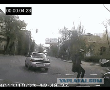 Не успел перейти дорогу