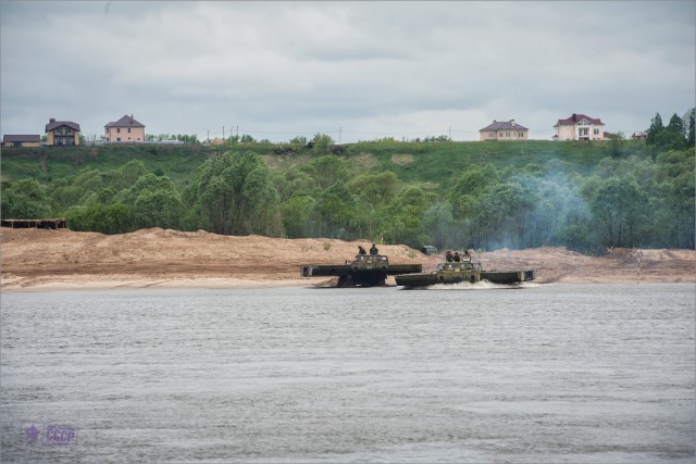 Про форсирование водной преграды