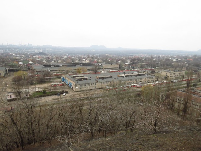 Электротранспорт в городах Донбасса