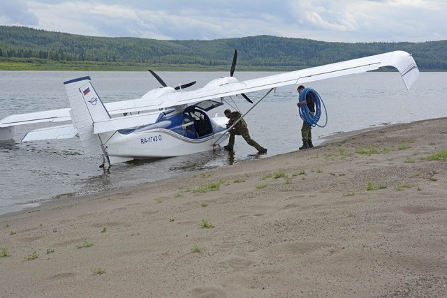 Новый российский самолет СК-12 "Орион"