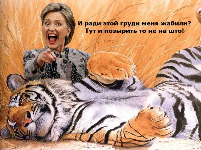 Фотожаба: Хиллари Клинтон