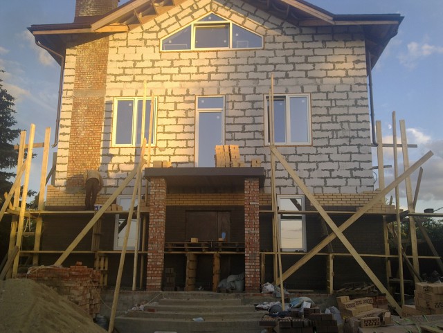 Стройка дома