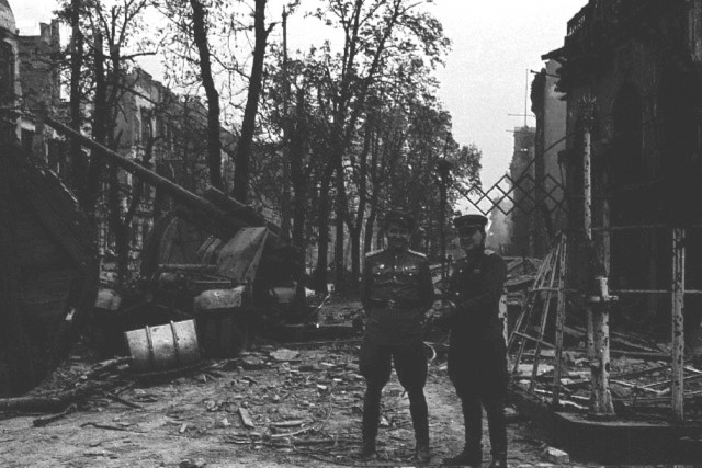 Берлинская операция. Апрель - май 1945 года.