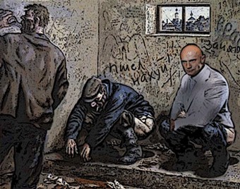 В яблоко (фотожаба)