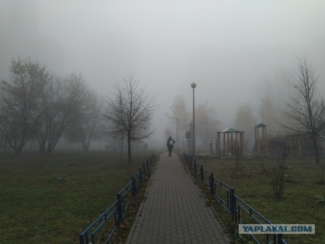 Туман в Москве