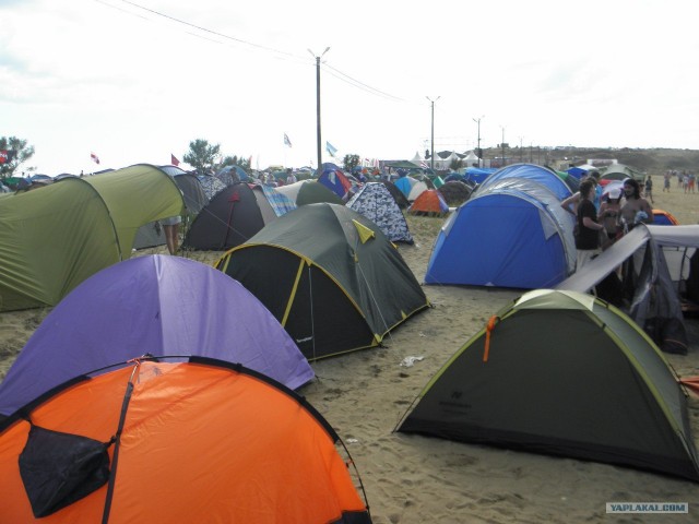 Поездка на рок-фестиваль Кубана 2012