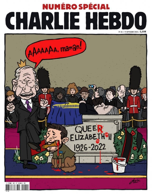 Художники «Шарли Эбдо» достигли настоящих высот в изображении Зеленского
