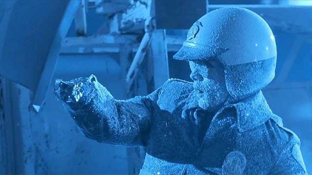 Где-то в Якутии - 64 шины не выдерживают