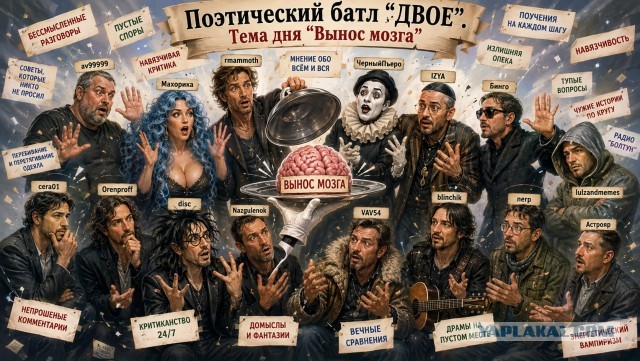 Двое, поэтический батл