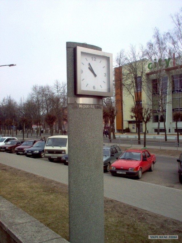Часы в наших городах