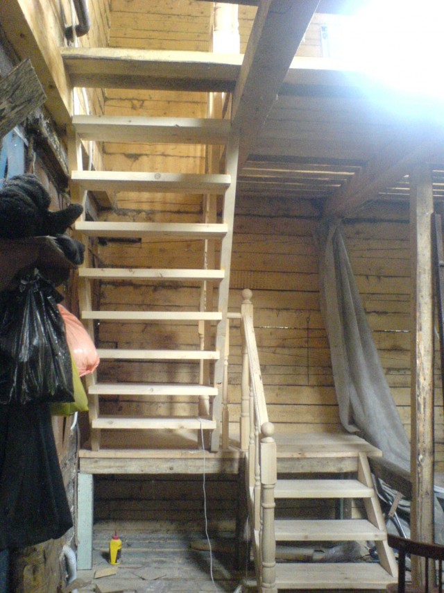 Как сделать лестницу своими руками.