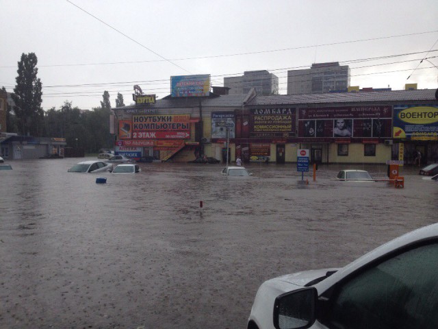 Потоп в Курсе (фото)