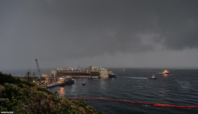 Лайнер Costa Concordia: взгляд изнутри