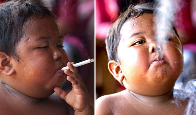 Семь лет спустя: что случилось с 2-летним малышом, который выкуривал по 40 сигарет в день