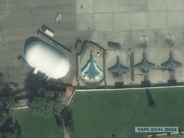 Спутниковые фотографии авиабазы Хмеймим