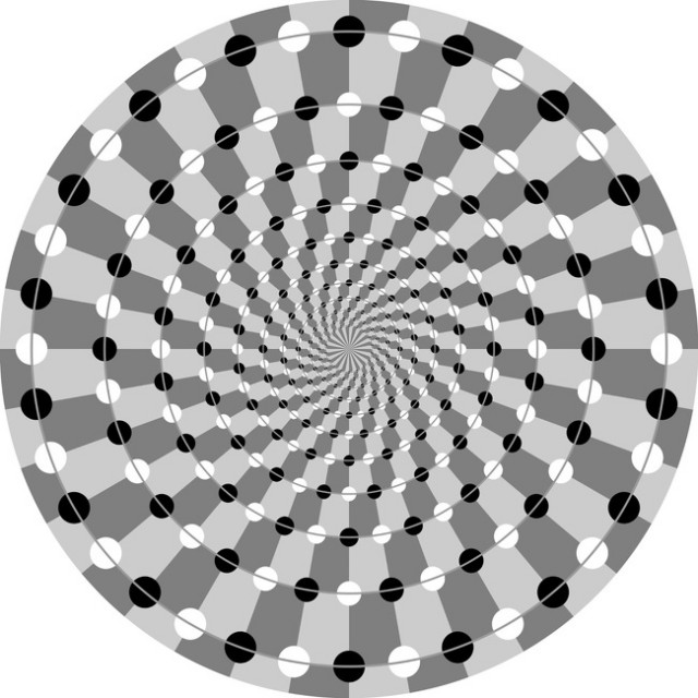 Залипательные и интересные оптические иллюзии.