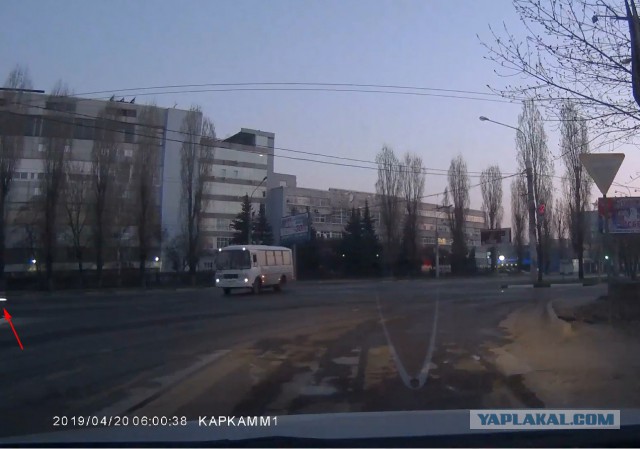 Появилось видео очевидца страшного ДТП с 4 погибшими в Воронеже