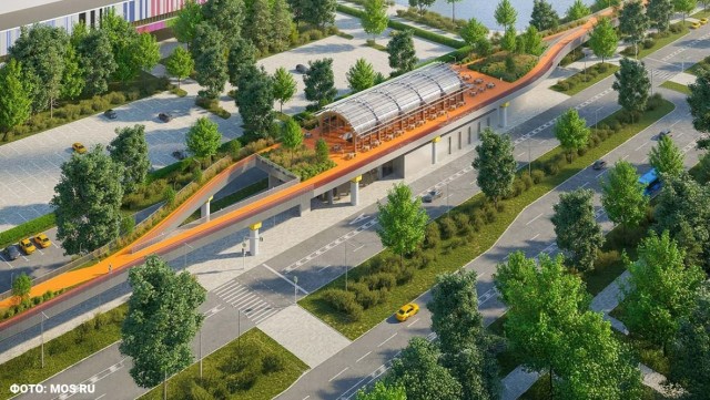 Уникальный парк на высоте 6 метров появится в Москве вместо устаревшего монорельса