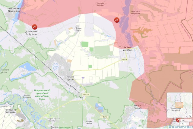 Российские военные взяли в котёл группу ВСУ из 600 танков и БМП под Красным Лиманом
