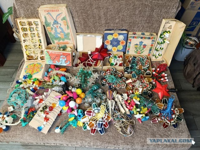 Редкая советская гирлянда