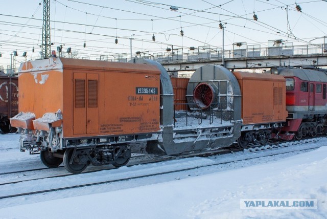 СДПМ - Снегоочиститель Двухпутный Плужный Модернизированный