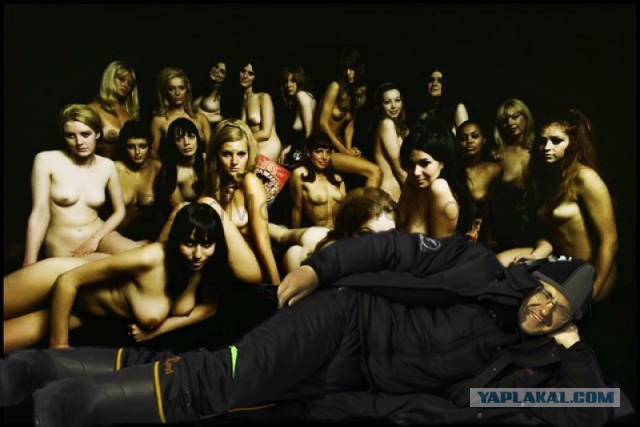 Фотожаба - Мужик на зимней рыбалке