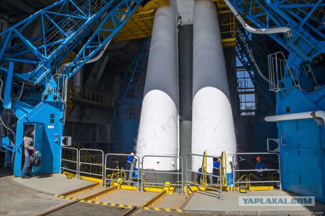 На Восточный для запуска доставили ракету-носитель «Союз-2.1а»