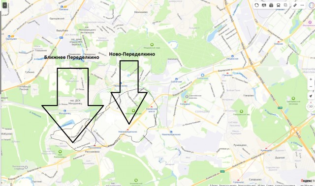 В Ближнем Переделкино (Подмосковье) пожарные приехали на вызов, но не смогли проехать из-за припаркованных автомобилей