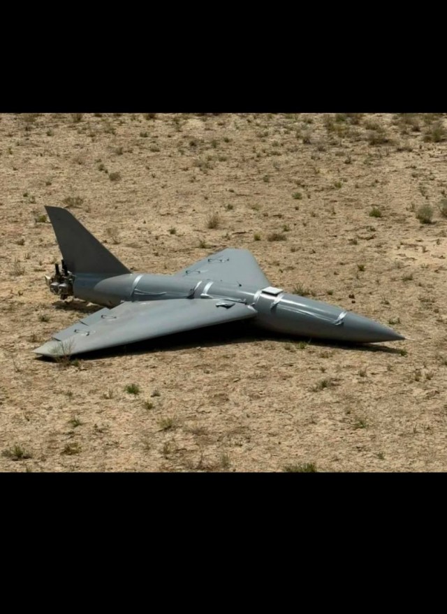 Британский БПЛА упал в Казахстане.