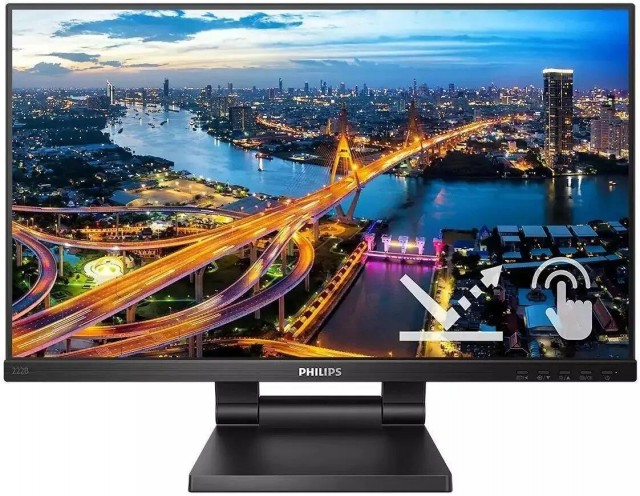 Монитор  с сенсорным экраном новый продам Phillips 22"