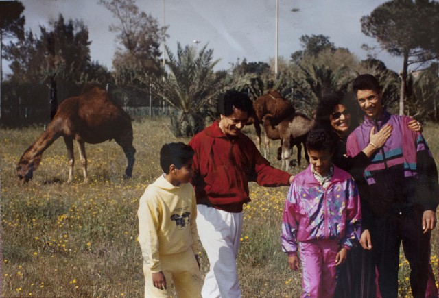 Фотографии из семейного альбома полковника Каддафи