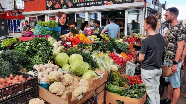 Базар в Ростове на фоне санкций. Продукты и цены. Фотоотчет