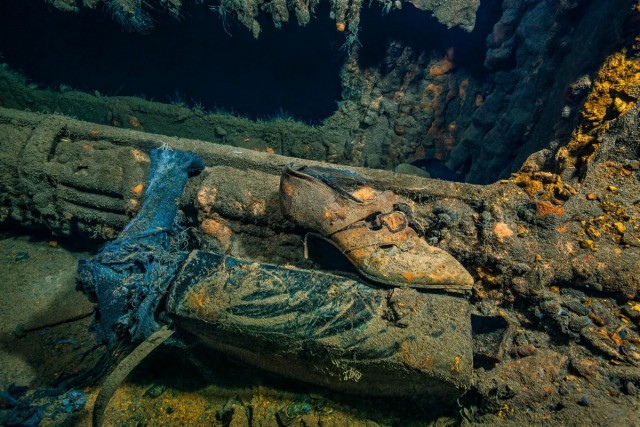Впечатляющие фотографии кораблей на дне Балтийского моря