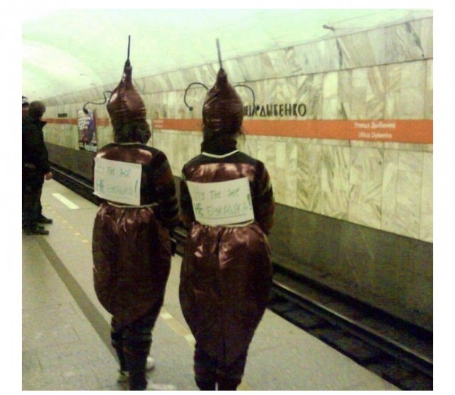 Модники из нашего метро