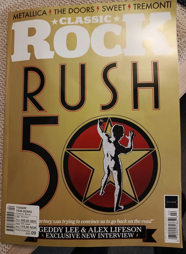 Развлечения пенсионера VIII.Листаем свежий номер журнала  "Classic RocK"