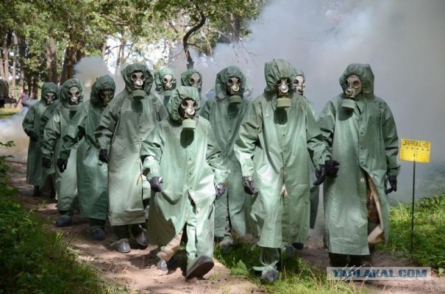 Человек в костюме химзащиты ОЗК застрелил криминального авторитета