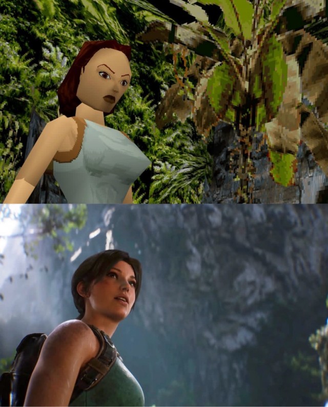 Tomb Raider (1996) vs Tomb Raider (2026)