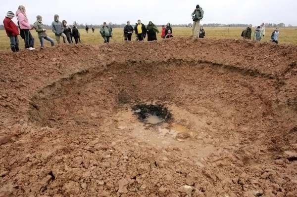 Метеоритный "розыгрыш" в Латвии