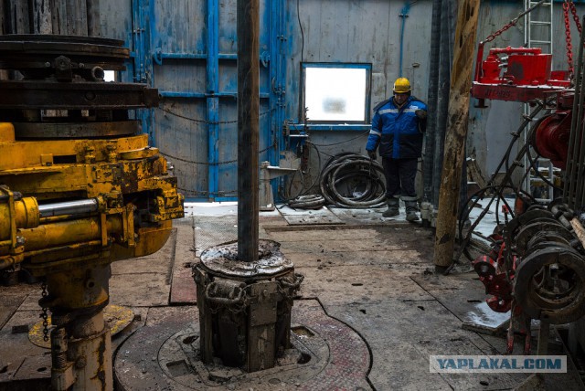 Как добывают газ. Репортаж с буровой.