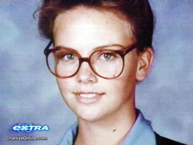 Charlize Theron Was Hot in School