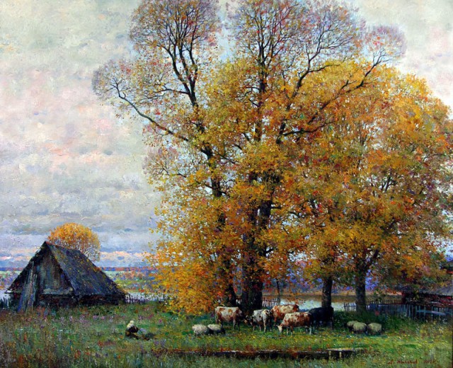 Осень в деревне