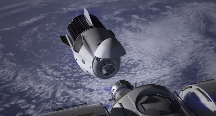Первая посадка Dragon v2 от Spacex