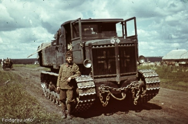 Архивные фотографии в цвете
