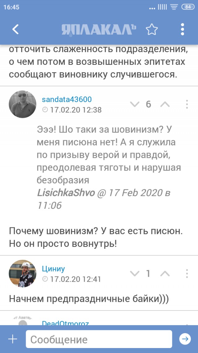 Армия и проверяющие