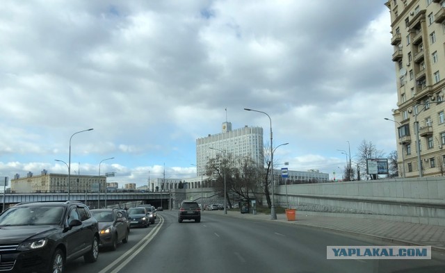 Москва. Почти пустые дороги. 23.03.20