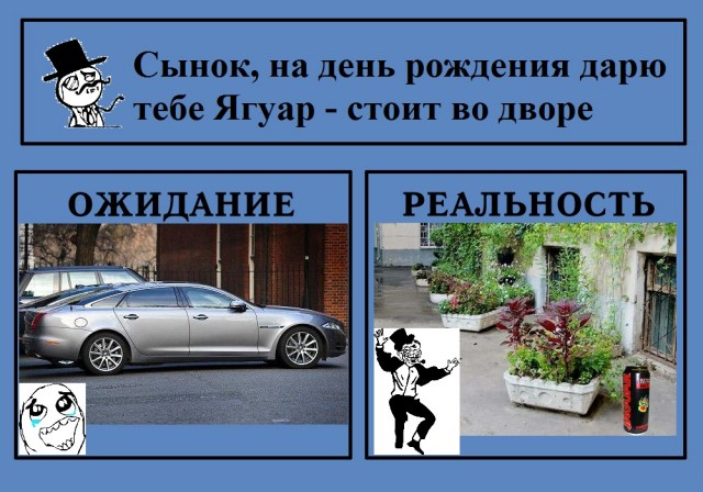 Фотожаба: Ожидание / Реальность